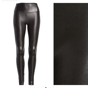 SPANX faux leather leggings